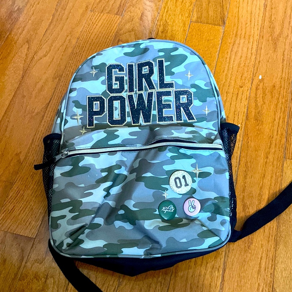 cute camouflage backpack